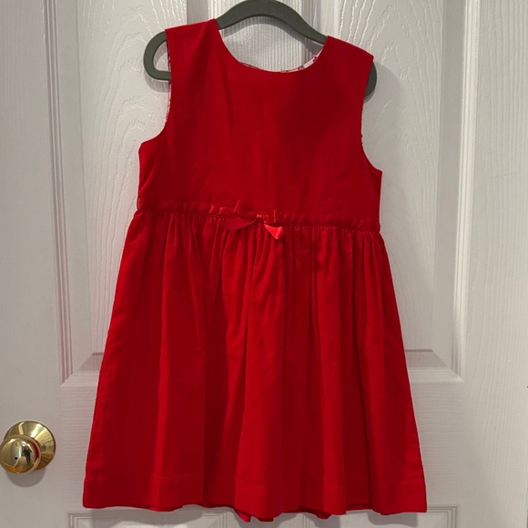 Rachel Riley Other - Rachel Riley Radiant Red corduroy Kids Dress